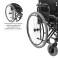 Cadeira de Rodas em Aço Carbono Dobrável D400 44cm Dellamed