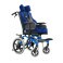Cadeira de Rodas Conforma Tilt Reclinável com Apoio Postural 40cm Azul Glacial Ortobras