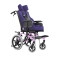 Cadeira de Rodas Conforma Tilt Reclinável com Apoio Postural 40cm Rosa Ortobras