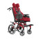 Cadeira de Rodas Conforma Tilt Reclinável com Apoio Postural 40cm Vermelho