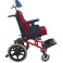 Cadeira de Rodas Conforma Tilt com Apoio Postural 40cm Vermelho Perolizado Ortobras