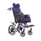 Cadeira de Rodas Conforma Tilt Reclinável com Apoio Postural 44cm Rosa Pink Ortobras