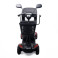 Cadeira de Rodas Motorizada Scooter Elétrica Dobrável até 136kg - Vermelha