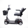 Cadeira de Rodas Motorizada Scooter Elétrica Dobrável até 136kg - Vermelha