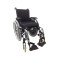 Cadeira de Rodas K3 Alumínio Pés Removíveis 50cm Prata Ortobras