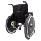 Cadeira de Rodas K3 Alumínio Pés Eleváveis 50cm Amarelo Fluor Ortobras