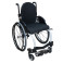 Cadeira de Rodas Monobloco M3 Premium 42cm Branco Roda Sentinell Preta Pneu Cinza Ortobras