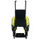 Cadeira de Rodas Infantil Mini K Assento 30cm Amarelo Flúor Ortobras