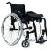 Cadeira de Rodas Monobloco Star Lite 40cm Preto Ortobras