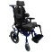 Carrinho Linha Postural T1 Azul Glacial com Estofado Cinza 38/35/40 Ortobras 