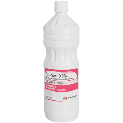 Clorexidina Riohex Solução Alcoólica 0,5% 1000ml
