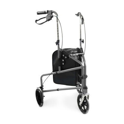 Andador Dobrável 3 Rodas D11 até 100 kg - Dellamed