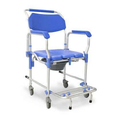 Cadeira Banho Dellamed Alumínio Desmontável D60