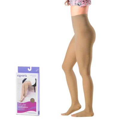 Meia de Compressão Meia Calça Sigvaris Ever Sheer 20-30 mmHg