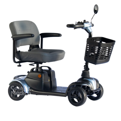 Cadeira de Rodas Motorizada Scooter Elétrica Azul Scott S Desmontável Ottobock