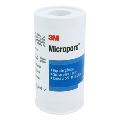 Micropore 50mmX10mt Branco c/ Capa 1530 - 3M