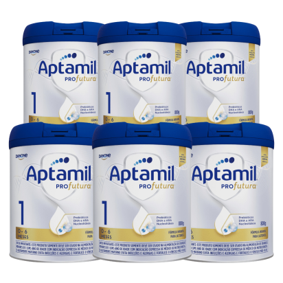 Aptamil 1 Profutura  800g Danone - 6 Unidades & E-book