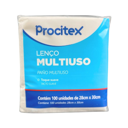 Lenço Multiuso Suave 28x30cm com 100und Cremer 