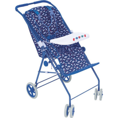 Carrinho Postural Zeus 2803 Reclinavel Com Protetor E Mesa - Suporta Ate 30 Kl Zeus