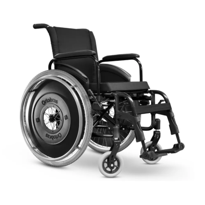 Cadeira de Rodas AVD Alumínio Pés Fixos Ortobras 