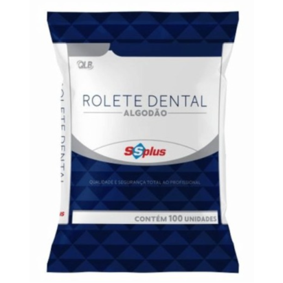 Rolete de Algodão Dental com 100 unidades + E-book