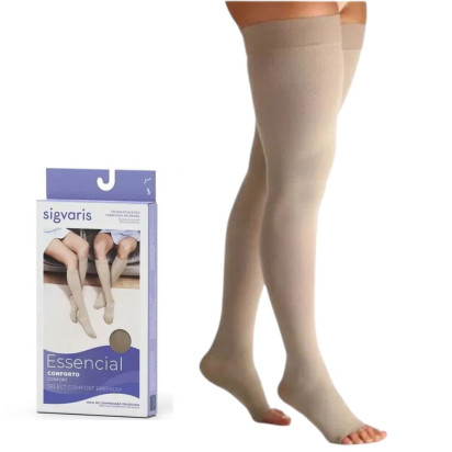 Meia de Compressão 7/8 Sigvaris Select Comfort 20-30 mmHg