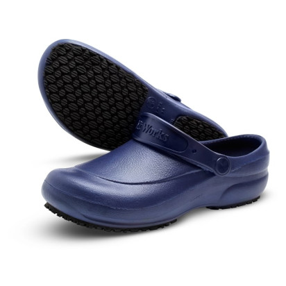 Crocs em E.V.A. Antiderrapante Marinho 41/42 Soft Works