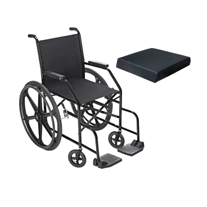 Cadeira de Rodas Simples 40cm Prolife PL 001 com Almofada