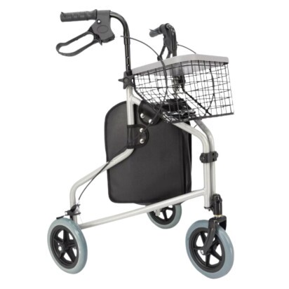 Andador Inspire Mobil Saude 3 Rodas e Bolso MBRLA42012