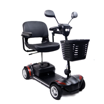 Cadeira de Rodas Motorizada Scooter Elétrica Dobrável até 136kg
