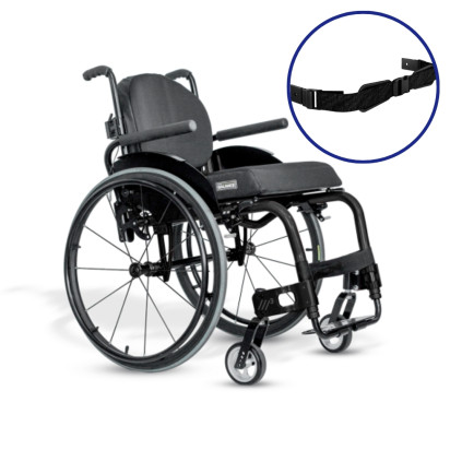 Cadeira de Rodas Monobloco M3 Premium Roda Sentinell Ortobras