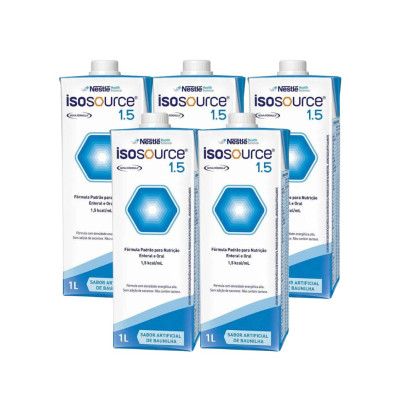 Isosource 1.5 1000ml Kit 5und Nestle & E-book