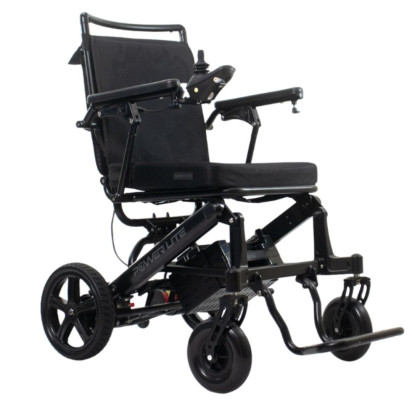 Cadeira de Rodas Motorizada Dobrável Preta POP Power Lite