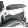 Cadeira de Rodas Dobrável Coyote Aço 44cm - Aço Reforçado, Rodas Grandes