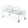 Cama Fawler Simples 2 Manivelas com Grade DX Dellamed