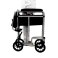 Cadeira de Rodas Dobrável Compacta até 115kg Série Europa Veneza 48cm - Praxis