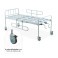Cama Fawler Simples 2 Manivelas com Grade DX Dellamed