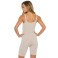 Body Alta Compressão Estético com Pernas Cor Fendi M Plié