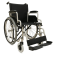 Cadeira de Rodas Dobrável Coyote Aço 44cm - Aço Reforçado, Rodas Grandes