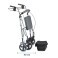 Andador com 4 Rodas Assento e Cesta D12 Dellamed