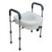 Assento Sanitario Elevado com Barra de Apoio Lateral Pro18