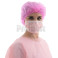 Touca Elastica Sanfonada rosa com 100 unidades da marca Protdesc