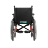 Cadeira de Rodas Dobravel MA3E 42cm Laranja Ortomobil