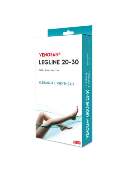 Meia LEGLINE AD PANTURRILHA Olinda Aberta Tam M Venosan