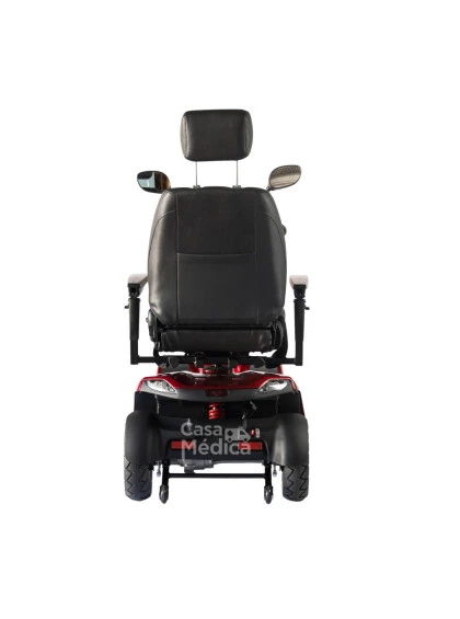 Scooter Scott XL até 181kg na cor Vermelho Metálico da Ottobock