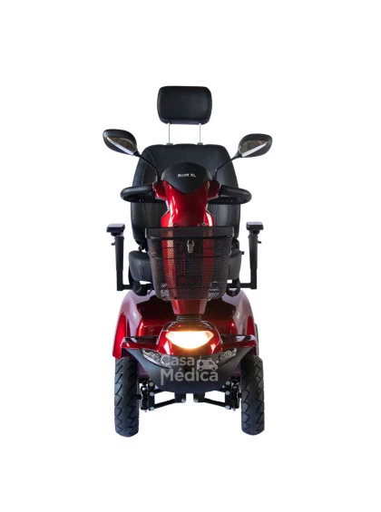 Scooter Scott XL até 181kg na cor Vermelho Metálico da Ottobock