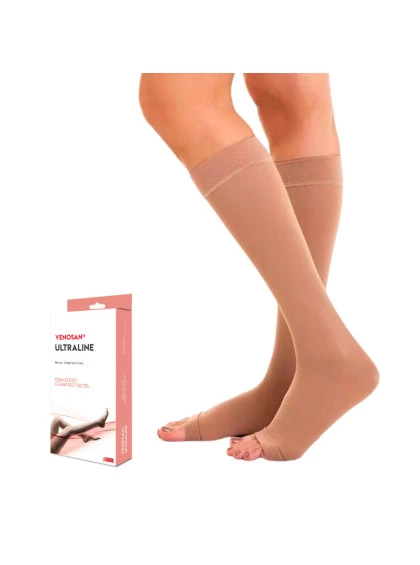 Meia de Compressão 3/4 Venosan Ultraline 20-30 mmHg G