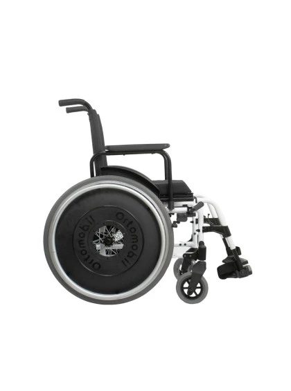 Cadeira de Rodas Dobravel MA3E 40cm Branco Ortomobil