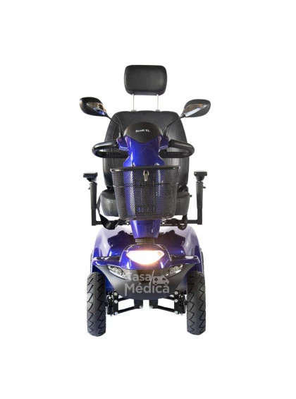 Scooter Scott XL até 181kg na cor Azul Metálico da marca Ottobock