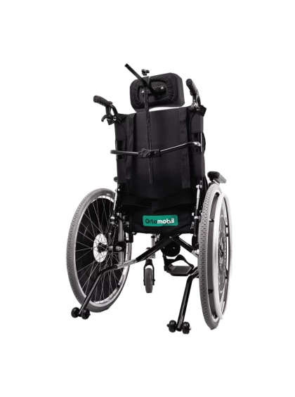 Cadeira de Rodas MA3R Alumínio Reclinável 50cm Ortomobil